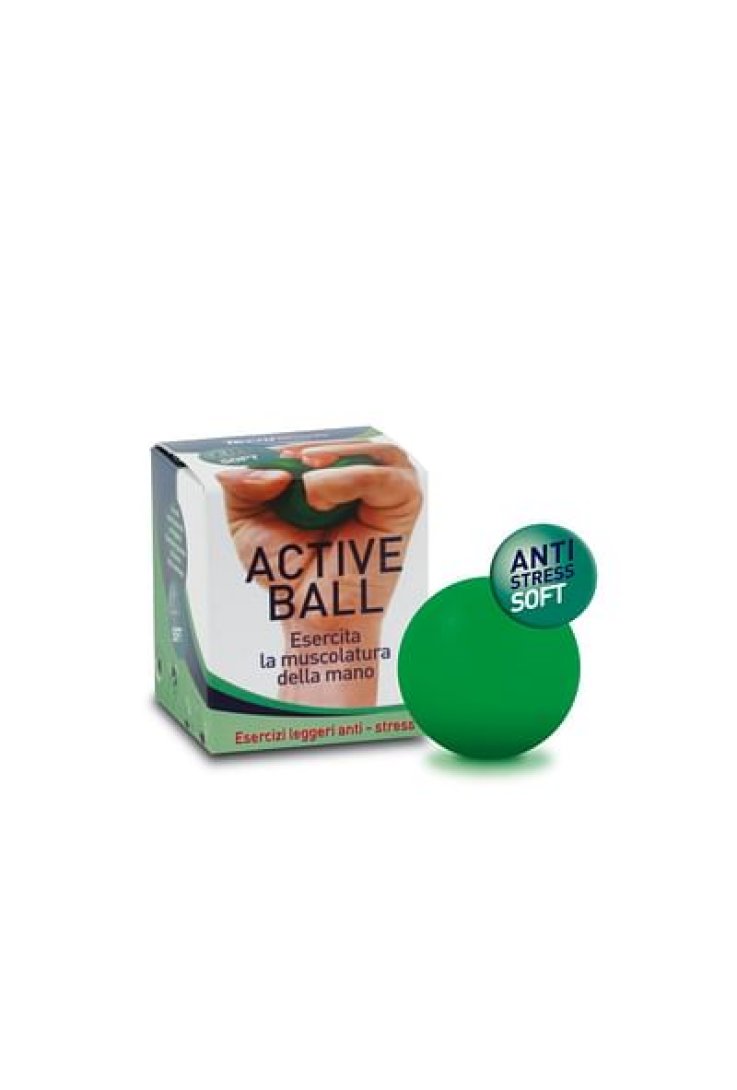 Pallina riabilitativa ed antistress Active ball soft TECNIWORK