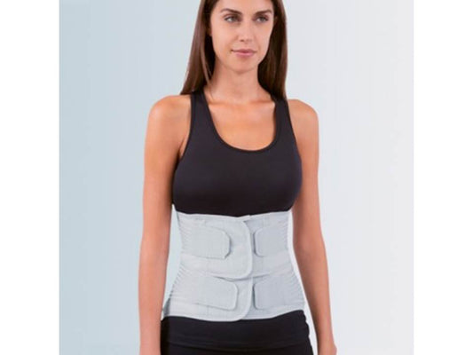 Corsetto lombare con doppia patella anteriore Relax Silver Fgp tessuto Sensitive mis. S circ.vita 80-90cm