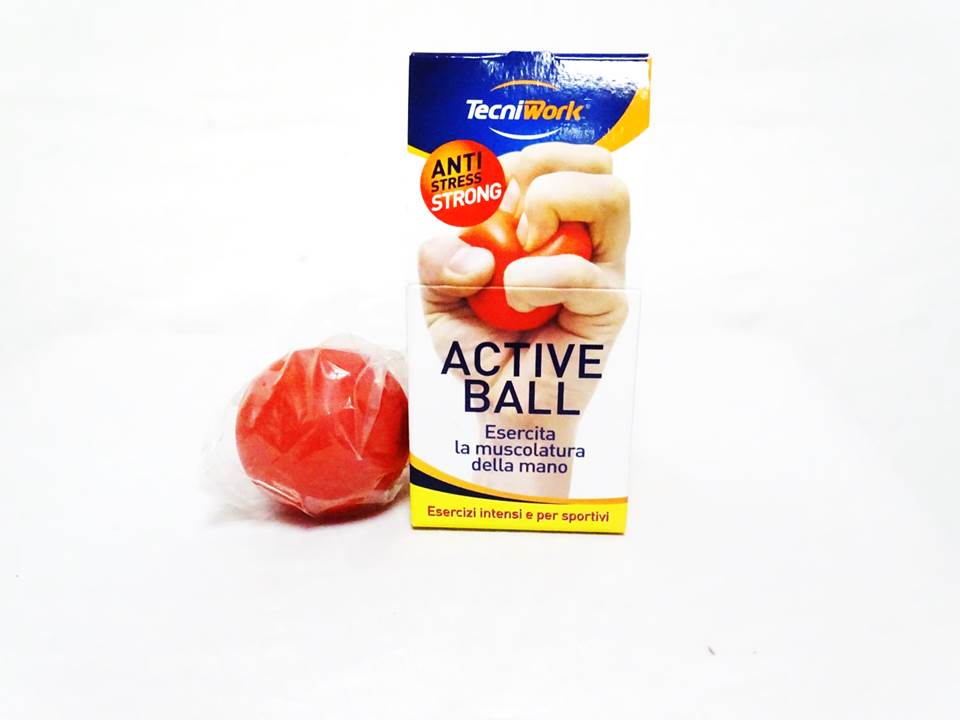 Pallina riabilitativa ed antistress Active ball soft TECNIWORK