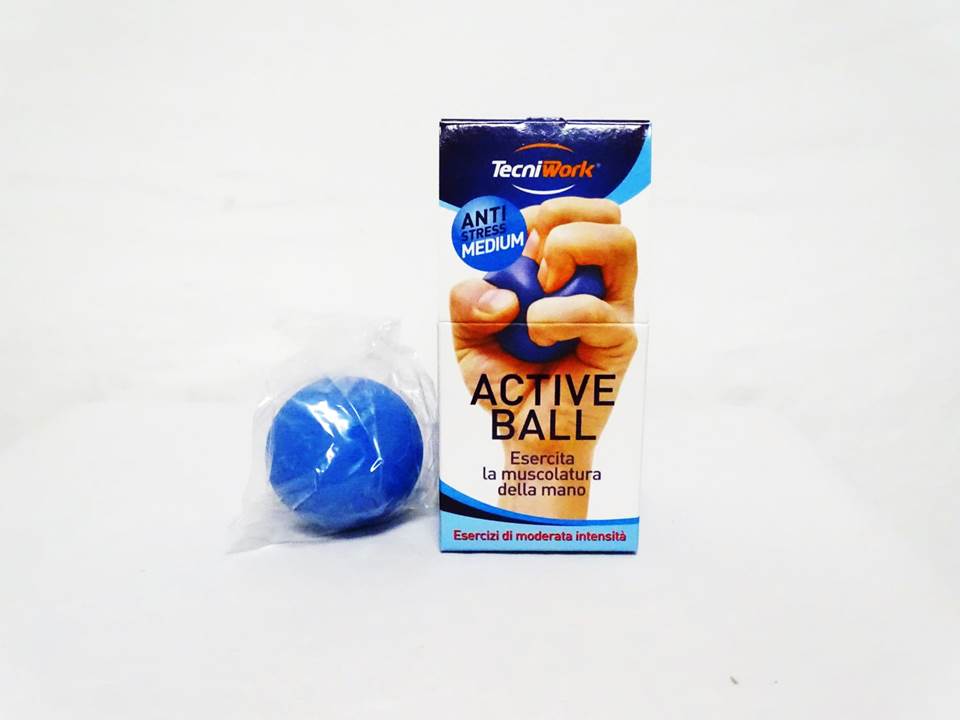 Pallina riabilitativa ed antistress Active ball soft TECNIWORK