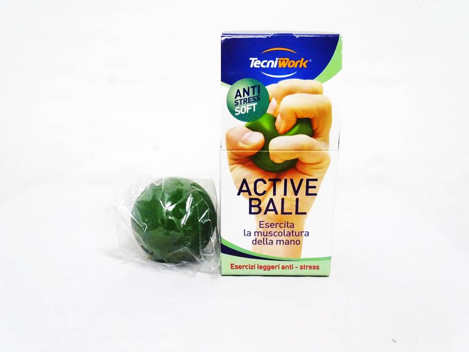 Pallina riabilitativa ed antistress Active ball soft TECNIWORK